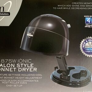 Ion Finishing Solutions1875 Ionic Salon Style Bonnet Dryer - Top motor design